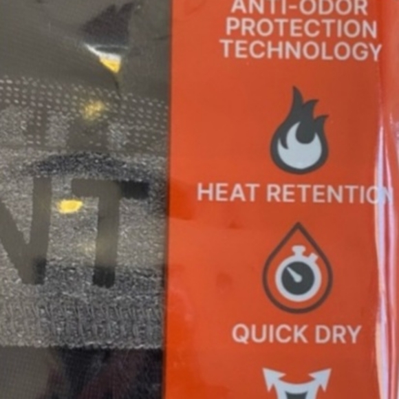 NEW 2 Pair Men's Microtech Base Layer Anti-Odor Heat Retention Pant Medium - Picture 3 of 6